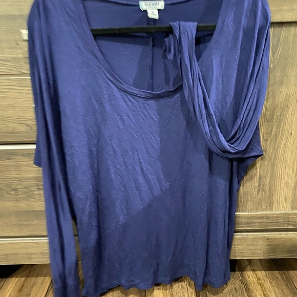 Women’s OLD NAVY BLUE casual shirt top blouse size XL - Picture 2 of 5